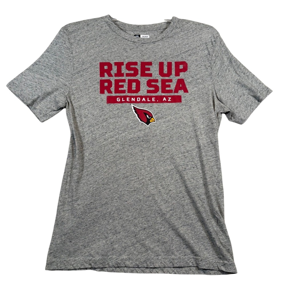 NFL Arizona Cardinals Rise Up Red Sea T-Shirt Mens Large